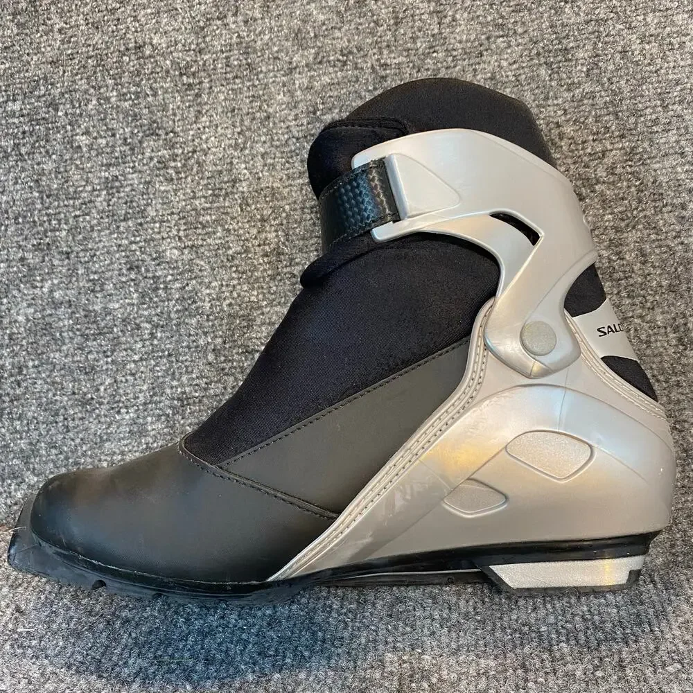 SALOMON Carbon Nordic Cross Country XC Ski Boots Mens Size 7 EU 40 SNS Pilot 251